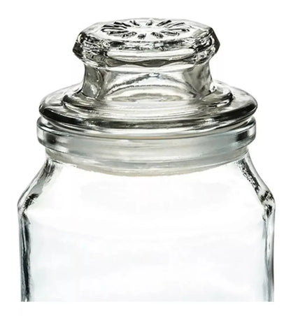 6 Pack Brocalito Vidrio 150ml Recuerdo Dulcero Bodas Bautizo - Vittori - vista trasera