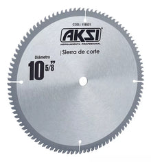 Sierra Circular Para Madera 10pulgada 80 Dientes Plata