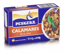 Calamares En Su Tinta Mariscos Gourmet Lata 111g