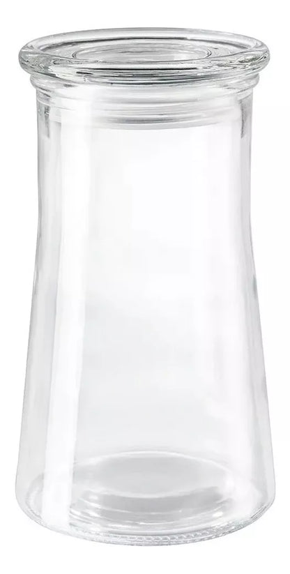 Set De 3 Frascos Especieros Vidrio Con Tapa Organizador