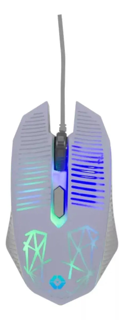 Kit Gamer Teclado Mouse Audifonos Mousepad Vortred Luz Rgb - Vortred