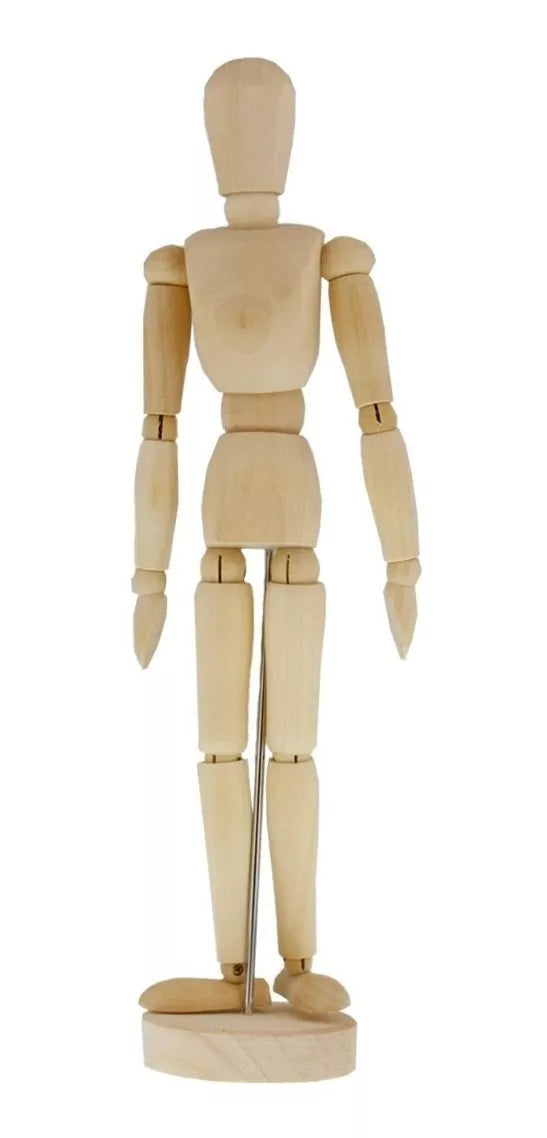 Maniquí Masculino Articulado Dibujo Arte Daler Rowney 20.3cm