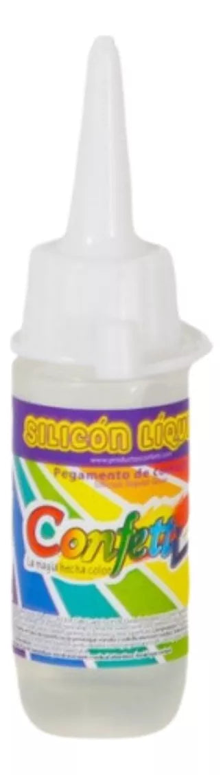 Silicon Liquido Frio Multiusos Confetti 30ml No Toxico