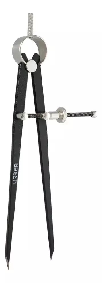 Compas Punta Divisor Urrea 6 Pulgadas Color Negro Acero