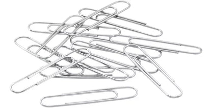 10 Cajas 100 Piezas C/u Clips Estandar Baco No.2 Inoxidable - BACO