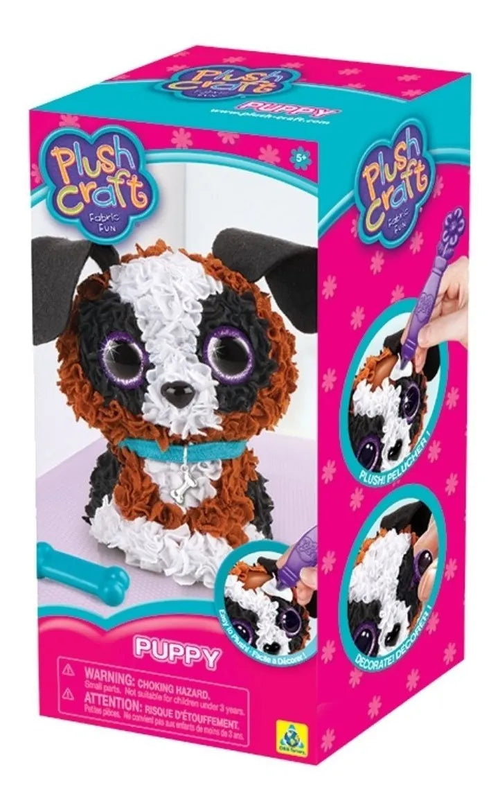 Peluche Craft Cachorro Peluche Armable Coleccionable Didáctico
