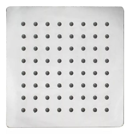 Regadera Cuadrada 6 ( 15cm) Sanplom Acero Inoxidable 8502