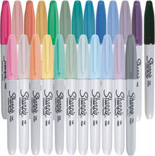 Marcadores Permanentes Sharpie Colores Misticos Punta Fina 24 Piezas