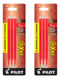 2 Paquetes Repuestos Pilot Frixion Tinta Borrable 6 Piezas