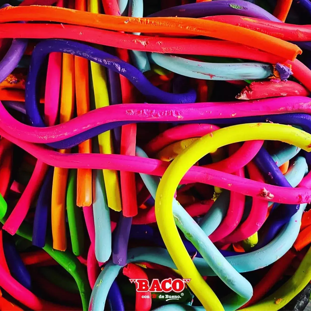 10cajas C/10 Barras Plastilina Baco Colores Surtidos Escolar - BACO - empaque