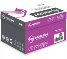 Caja con 5000 Hojas Papel Selective Bond Scribe Blanco Carta