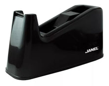 Despachador Cinta Adhesiva Janel Plastico Negro 65m