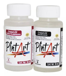 Resina Cristart Ultravioleta (a+b) Pintart 30ml Epoxica