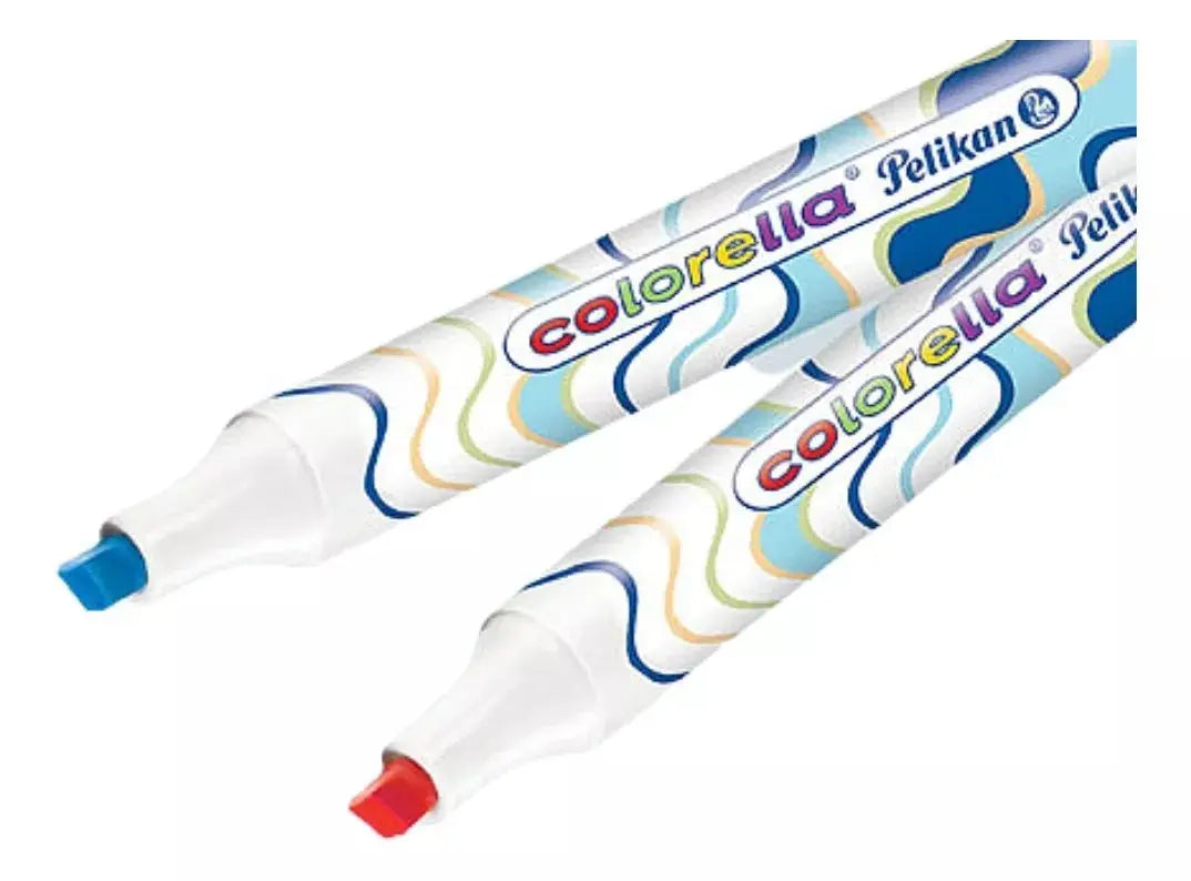 12 Plumones Plumin Pelikan Colorella Dibujo Coloreado Niños - Pelikan - vista trasera