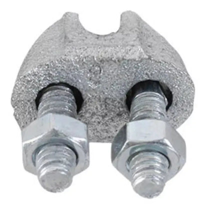 100p Nudo Galvanizado Perro Ranurado Cable Maleable Dogotuls - Dogotuls