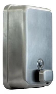 Jabonera Oval Acero Inoxidable Satinado 1 Litro Industrial