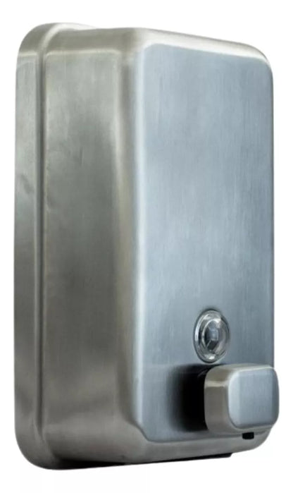 Jabonera Oval Acero Inoxidable Satinado 1 Litro Industrial