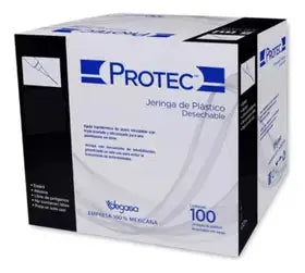 JERINGA PROTEC 10ML 22G X 32MM CAJA C/100 PZAS - PROTEC
