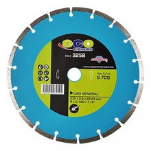 Disco Diamante Corte 3258 Austrodiam 9'' Material Abrasivo