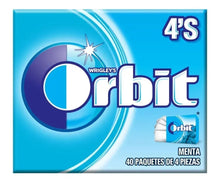 Orbit Menta Chicles de menta Sin Azúcar Caja 40 piezas - Pilot - vista lateral