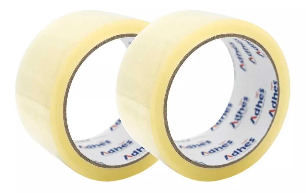 6pz Cinta Embalaje Transparente Adhes 48mm X 50m BOPP