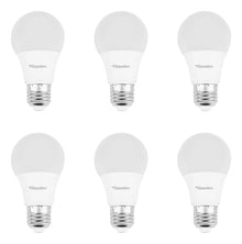 6 Pzs Foco Led Tipo A19 12w Sanelec Luz Blanca Fria 6500k