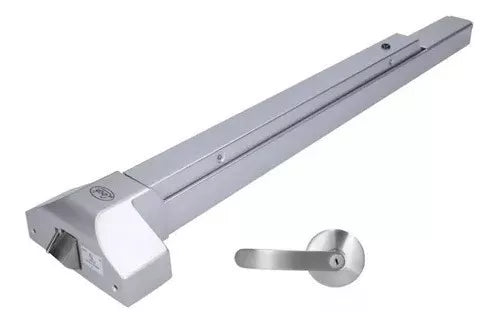 Barra Antipanico Lock Toque 1 Punto Manija Aluminio