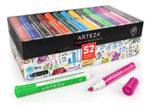 Econopack 52 Marcador Pizarrón Blanco Plumón 12 Color Arteza