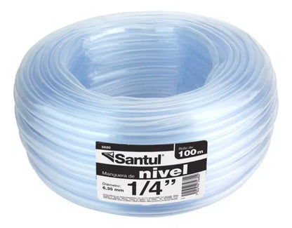 Manguera De Nivel Santul 1/4 Transparente Rollo 100m 5680 - Marchante MX