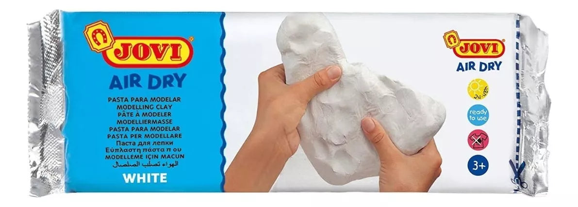 Pasta Moldear Jovi 500 Grs Air Dry Manualidades Colores