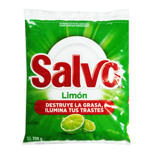 Lavatrastes Jabon En Polvo Salvo Limón 250 G destruye Grasa
