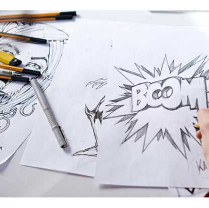 Block Cómic Y Manga Canson Fanboy Dibujo Arte 27.5x42.5cm