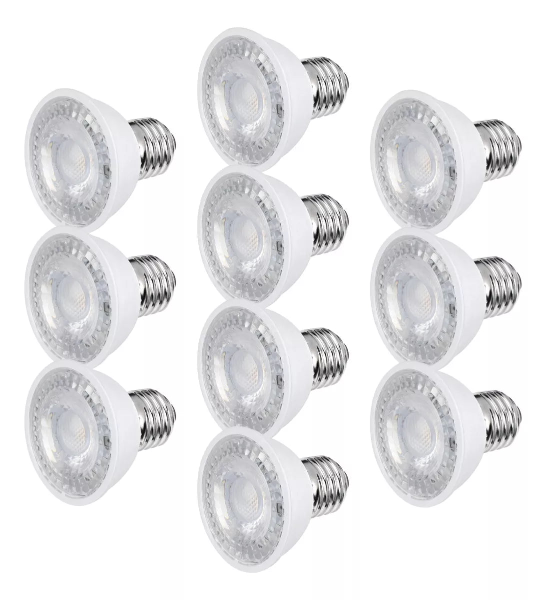 Foco Led Aksi E27 55w 7w Luz Blanca 127v Pack10