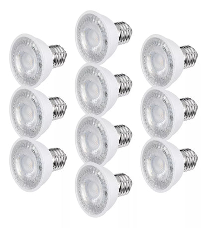 Foco Led Aksi E27 55w 7w Luz Blanca 127v Pack10