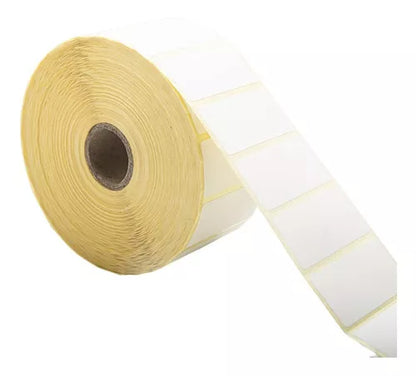 4 Rollos Etiquetas Papel Termico Adhes 2580 X Rollo Adhesivas