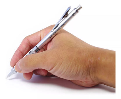 Lapicero Profesional Pentel Graphgear Plata Dibujo 0.5mm