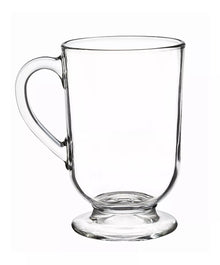 Set 6 Tazas Café Te Asa 300ml Vidrio Capuccino Latte