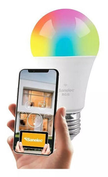 Foco Inteligente Led Sanelec Rgb 10w Wifi Modelo 1320