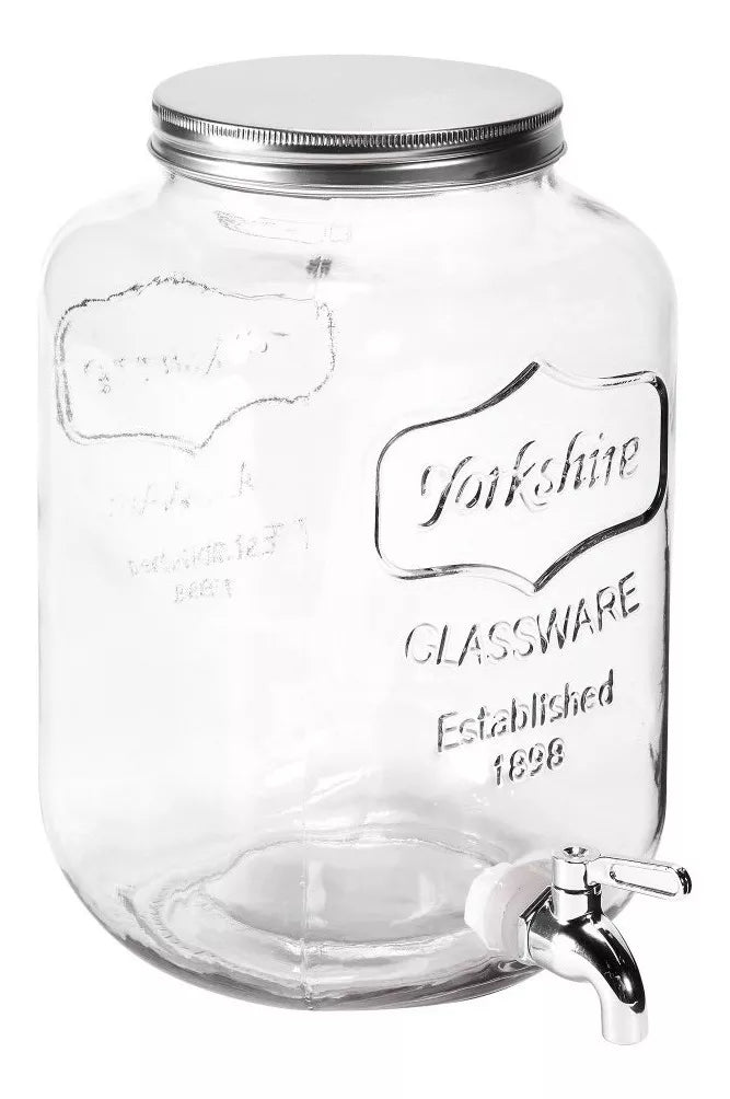 Dispensador de bebidas 8 l Vitrolero Agua Vidrio