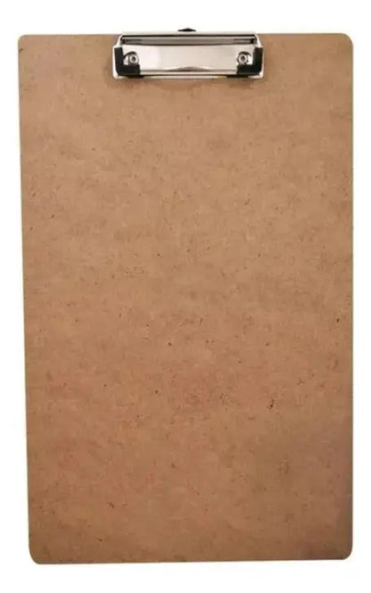 6 Tablas Agarra Papel Dietrix 9149 Tamaño Oficio Madera - Dietrix - vista lateral