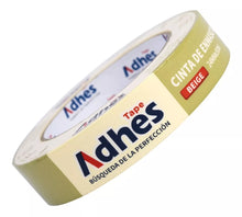 Cinta Enmascarar Beige Adhes 18mm X 50m Masking Tape Papel