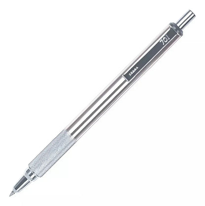 1 Pieza Boligrafo Retractil Zebra F-701 Punto Fino 0.7 Mm - Zebra - vista lateral