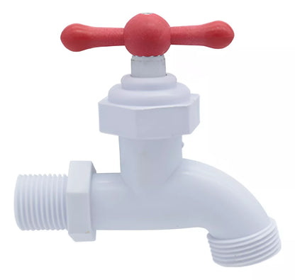 Llave Jardin Manguera Cnx Plastica Tipo Italiana 1/2 Pulgada