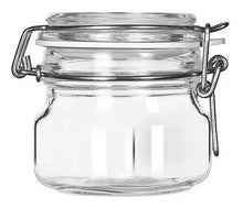 Juego 6 Frascos Hermeticos Contenedores Tapa Clip 500 Ml