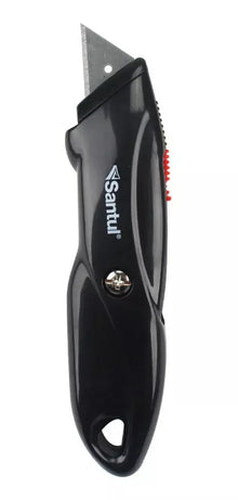 Navaja Retráctil Santul Multiuso Plástico 152mm Negro 5900 - Marchante MX