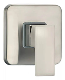 Mezcladora Monomando Cuadrada Meer Regadera Plateado Satin - CNX - empaque