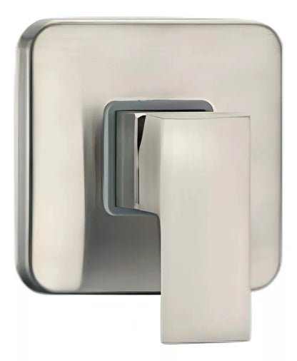 Mezcladora Monomando Cuadrada Meer Regadera Plateado Satin - CNX - empaque