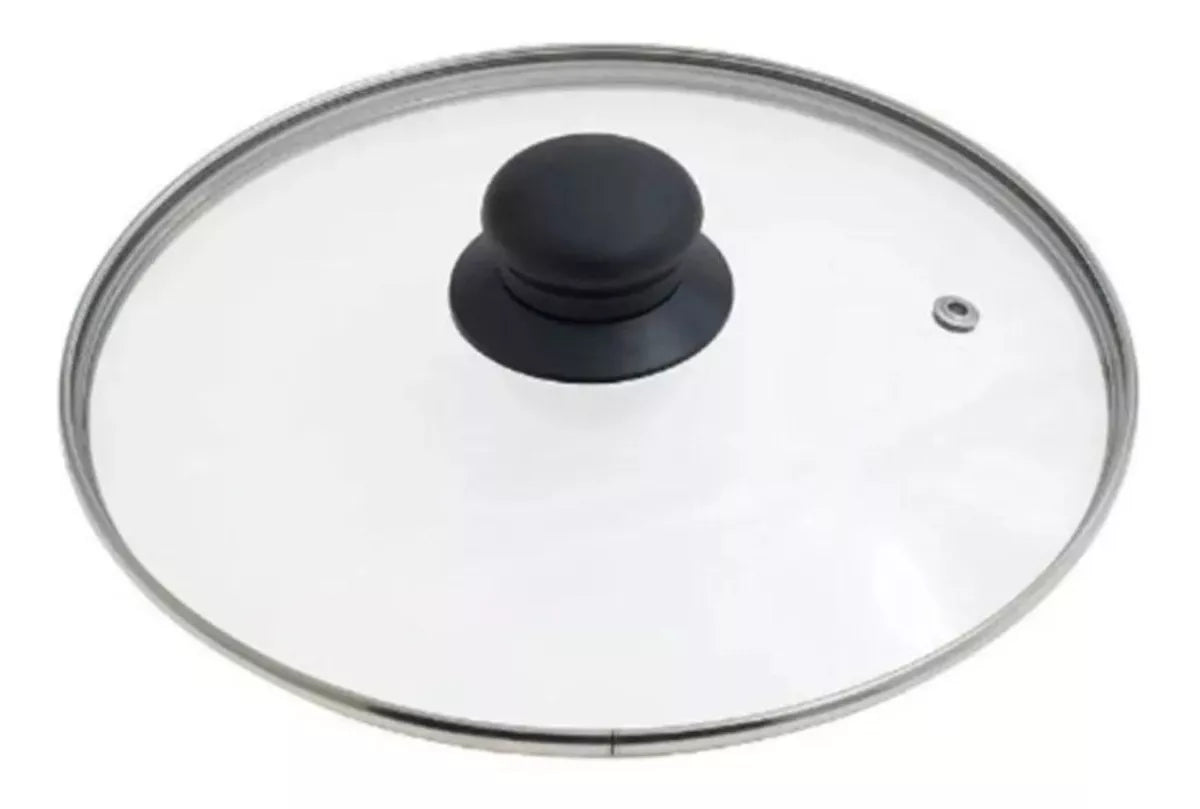 Tapa Cristal Templado Alpro Valvula Salida Vapor Cocina 32cm
