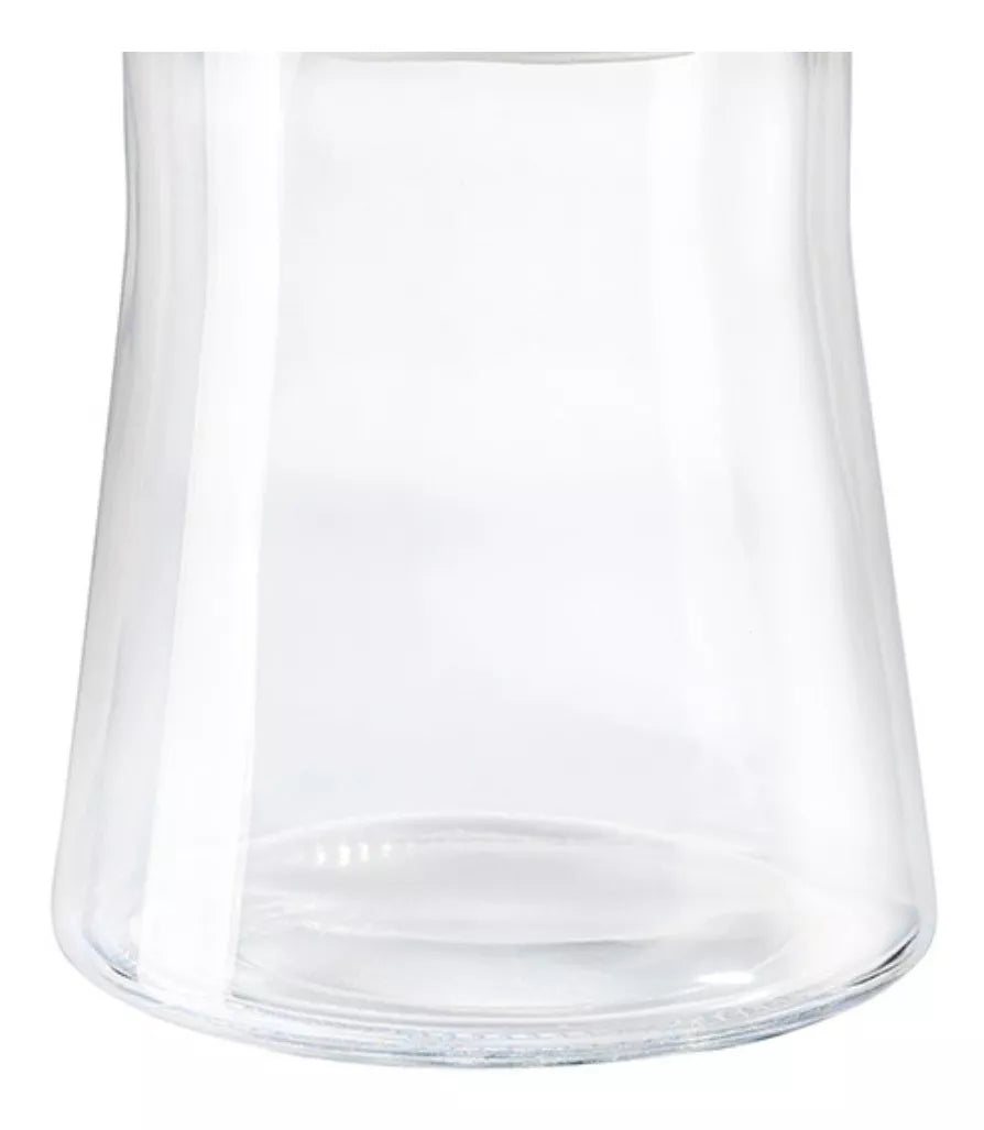 Envase Brocal Tapa Contenedor Frasco Vidrio Cristal 900ml