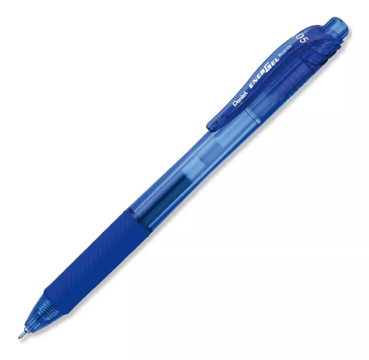 12 Boligrafos Pentel Energel X Bln105 Tinta Gel Azul 0.5mm - Pentel - vista lateral